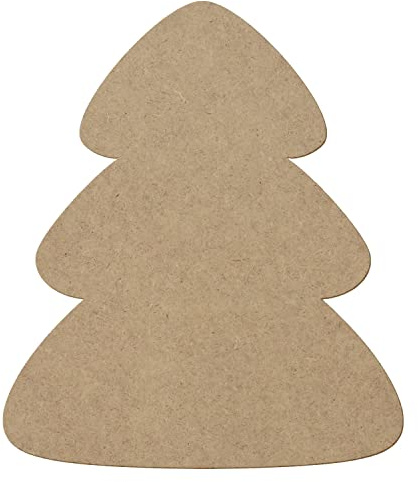 MDF Tannenbaum - Zuschnitt 3-50cm Deko Basteln