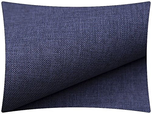 2,5 Meter Polsterstoff Lux 20 Blau (250cm x 140cm am Stück) Möbelstoff