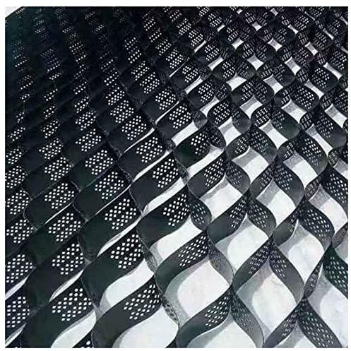Geo Gitter für Stützmauern/Hangsteig, 2 Zoll dickes Bodenstabilisierungsgitter, Geo-Web Wabendurchlässig, 16/19,7/23/26/29,5/32,8 Fuß L (Size : 4X