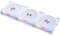 Lian Li UNI Fan SL V2 RGB Revolutionized Daisy-Chain ARGB Fan 120mm Triple Pack White SL120V2-3W