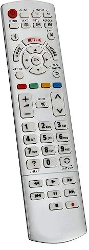 N2QAYB001010 Universal-Fernbedienung kompatibel für Panasonic VIERA LCD TV TX-40CS520B TX-40DX700B TX-50DX700B TX-32CS510B TX-50CX680B TX-40DX600B TX-58DX750B N2QAYB001010 09 N2 QAYB001011