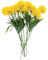 AOKWAWALIY Tischdeko für den Außenbereich, künstliche Blumenarrangements, künstliche Grünstiele, gefälschte Hochzeit, Tischdekoration, Heimdekoration, lebensecht, Vintage-Kunststoff, Brautstrauß, 10