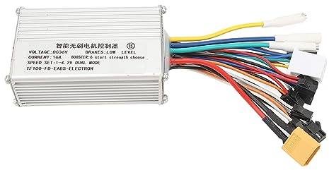 Septpenta Motor Brushless Controller, 36V 500W Motor Sinus Controller für e Bike Scooter, Bürstenloser Motor Sinus Controller für Elektro Fahrrad Scooter