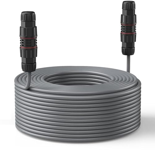 Jectse Cable de 150 Pies para Rectangular Satellite V2, IP68 Resistente Al Agua para Reemplazo de Cable de Extensión Compatible con Protocolo de 1000 M,