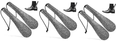 PACKOVE 6 Stk Schuhlöffel aus Metall für schwangere giteer safe Schuhe anziehen metallic Schuhheber Schuhanzieher werkzeug Kleinkind Stiefel Helfer zum Anheben von Schuhen Schuhanziehhilfe