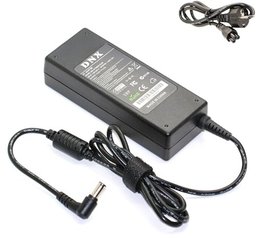 Chargeur pour PC Portable Sony VAIO PCGA-AC19V3 / PCGA-AC19V4 / PCGA-AC19V5 / PCGA-AC19V6 / PCGA-AC19V9 / R505DFK / R505E / R505JE / R505TLK - 19.5V 4.7A 6.0 x 4.4mm