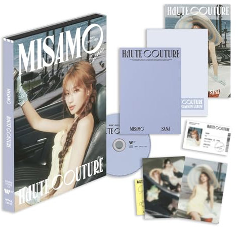Generisch - Mini Album: Japan 2nd Haute Couture (Limited Member Edition - SANA Ver.) mit Outcase, Booklet, CD, Postkarte, ID Card, Trading Card und 5 Extra Photocards