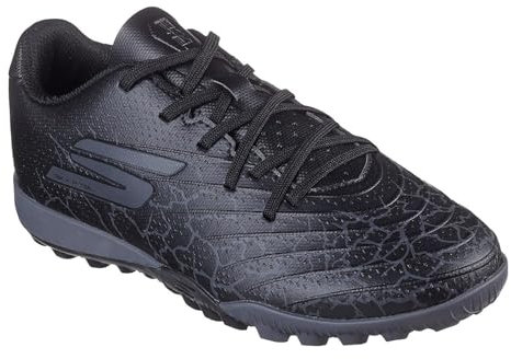 Skechers Kids SKX 01 Junior Astro Turf Football Boots Black 2 UK Child