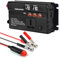 WODHMIEY 600W Kfz Wechselrichter 12V/24V auf 230V–Auto Spannungswandler mit 2 Steckdose, 3 USB, 1 Type-C, Schnellladung, Dual-LED-Display, für Camping, Reisen, Wohnmobil, LKW & Notfallstromversorgung