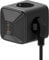 VAMODI Steckdosenleiste Würfel mit USB, 4 Fach Steckdosenadapter mit USB C, PD33W 2 USB C 1 Typ A Schnelles Ladegerät, 7 in 1 Steckdosenwürfel mit Kindersicherung für Büro Hause Reisen, Schwarz