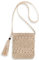 EujRcf Straw Bag for Women, Summer Beach Straw Bag, Crossbody Bag, Handbags With Zipper, Bohemian Shoulder Purse for Holiday Beach Travel
