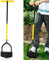 Rasenkantenstecher 106cm 40-Inch Rasenkantenschneider mit T-Stiel Halbmondzahn Kantenstecher für Präzises Rasenkantenschneiden Landschaftsgestaltung