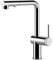 Gessi Rubinetto Miscelatore Monocomando, Canna Girevole, Doccetta Estraibile, Design Moderno, Cromo Gessi Inedito 60458/031
