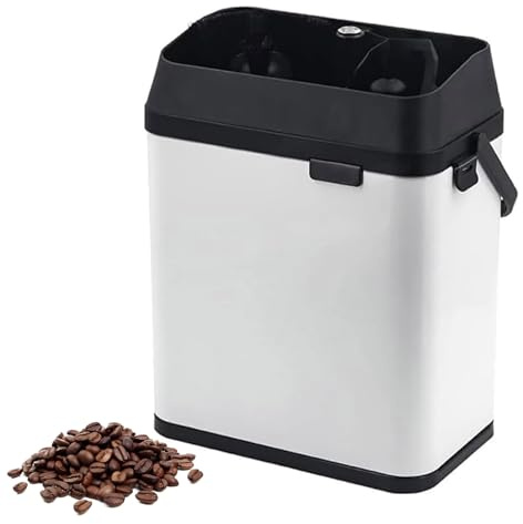 Machine de Nettoyage Automatique du Marc de café,Nettoyeur de Porte-Filtre à café électrique,Nettoyeur de Porte-Filtre électrique Commercial,Blanc