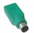 1001 Cables – Adaptador USB a Adaptador de Hembra a Conector Macho PS2 (Teclado/ratón)