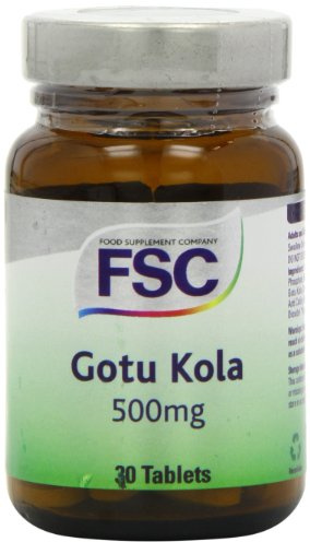 FSC 500mg Gotu Kola - Pack of 30 Tablets