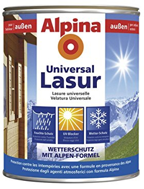 Alpina Universallasur ebenholz 2,5 Liter