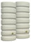 4rain Classic Regentonne-Set 1300 Liter sandbeige, 2 x Classic 650 Liter inkl. Verbinder - Wassertank, Fass, Regenfass, Regenwassertonne, Regenwassertank, Wasserbehälter, Wassertonne, Wasserfass