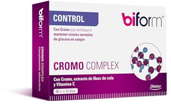 Dielisa Biform Control Cromo Complex Complemento Alimenticio, 36 Cápsulas