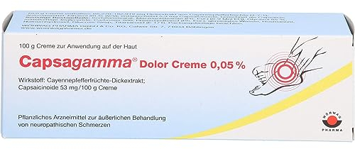 CAPSAGAMMA Dolor Creme 0,05% 100 g