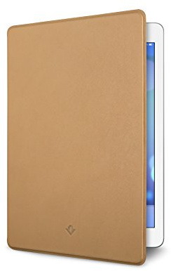 Twelve South SurfacePad Leder-Folio für iPad 9.7 (2017), iPad Air, camel (beige)