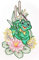Plauener Spitze Fensterbild Frosch 21x26cm,Fensterdeko Fensterschmuck Bilder Handarbeit Deko Fenster …