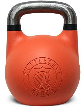 Kettlebell Kings | Competition Kettlebell Weights (8-44 KG) For Women & Men | Designed For Comfort in High Repetition Workouts | Superior Balance For Better Workouts (30 KG)
