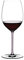 RIEDEL Fatto A Mano Cabernet/Merlot, Einzelpackung, klares u. pinkes Kristallglas, handgefertigt