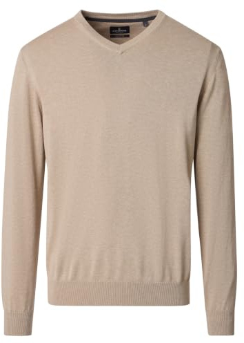 CASAMODA Pullover Uni Champagner Beige 3XL