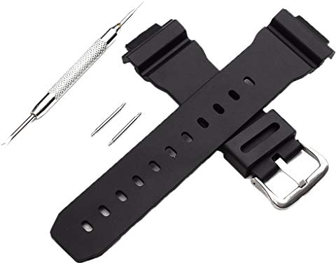 Kongnijiwa Ersatz-Uhrenarmband-Bügel, für Casio G-Shock DW-6900 Gummi-Silikon-Armband-Ohr-Batch-Nadel