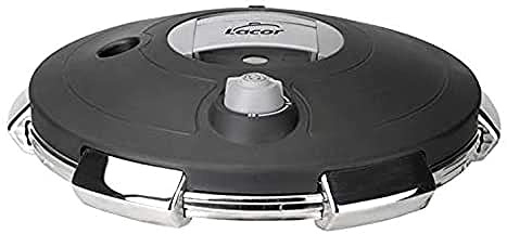 Lacor 50934 - Tapa Olla Presión Luxe D. 32 Cms >2015 - Hostelería y Buffet | Conserva el calor y evita salpicaduras; diseñado para acompañarte en tus preparaciones diarias con comodidad y buen resultado