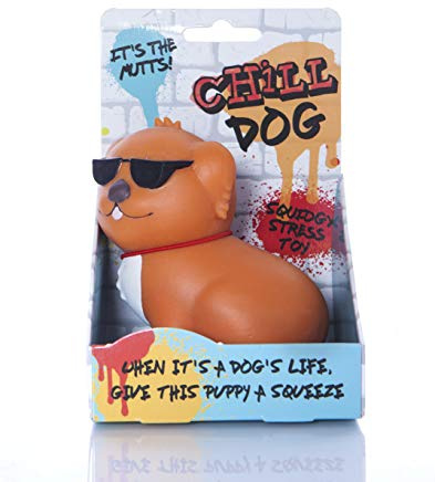 Boxer Gifts Chill Dog Stress Relief Toy | Helps With Anxiety | Great Birthday Christmas Secret Santa Stocking Filler Gift for Puppy Lovers,BB2232