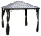 XXL Whirlpool Überdachung Aruba Spa Hot Tub Pool Dach mit LED Beleuchtung Pavillon Pavillion Terrasse Gartenpavillon Partyzelt Aluminium Poolüberdachung 300 x 300 x 200 cm (Mit Insektenschutz)