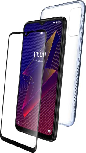 Wiko Pack Coque Flessibile + VERRE TREMPE Power U20