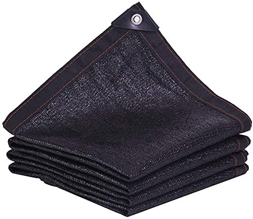 Tarnnetz Sonnensegel für Garten SchattiernetzSchattentuch Schattierung Netting Camo Net für 90% Verschlüsselung Verdicken Schwarz Sonnenschutz Schattiernetz Terrasse Dach Sukkulenten Balkon Auto(Co