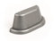 Gedotec Möbelgriffe Silber verzinnt Messing | 1 Stück - Falttüren-griffe Möbel | LAND | Industrielook - Antik - Vintage | Länge: 98 mm | Schrankgriffe - Schubladengriffe - Küchengriffe - Türgriffe