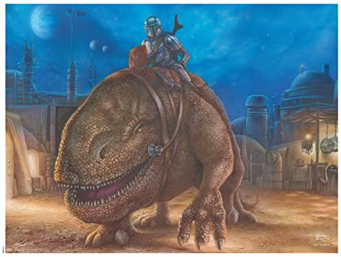 Ceaco - Thomas Kinkade – Mandalorian Collection – The Reckoning – 550-teiliges Puzzle
