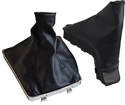 Schaltknauf Schalthebelmanschette PU-Leder für Opel Astra H (Schaltmanschetten-Set)
