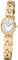 Ringband Damenuhr oval Regent F-1406 IPG vergoldet