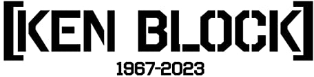 Ken Block Aufkleber RIP KENBLOCK