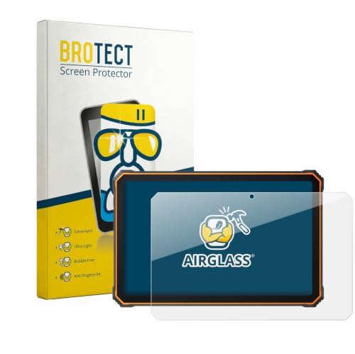 BROTECT Schutzglas für Blackview Active 8 Pro 10.36 | Transparenter Displayschutz Made in Germany Schutzfolie Panzer Folie Glas 9H Anti-Fingerprint Einfache Montage Clear
