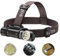 weneasker Head Torch Rechargeable 4000 Lumen, Sofirn HS41 EDC Flashlight 6500K Super Bright Headlamp with 4 LED, 9 Modes Headtorch with Magnetic for Fishing, Working, Hiking, Camping