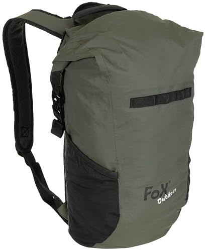 Fox Outdoor Rucksack, Dry Pak 18, Oliv, wasserdicht