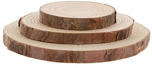 MAGICLULU 6stücke Teiliges Holzuntersetzer Für Kerzen Und Tassen Aromatherapie Holzmatte Dekorative Tischunterlage Für Zuhause Hitzebeständig Große Mittlere Und Kleine