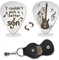 arricraft 1-Teiliges Gitarrenplektrum Aus Edelstahl, „I Couldn'T Pick A Better Son“ Metall-Gitarrenplektren, Bassplektrum, Musikalische Geschenke Mit Halter Für Sohn, Ihn, Männer, Abschlussfeier