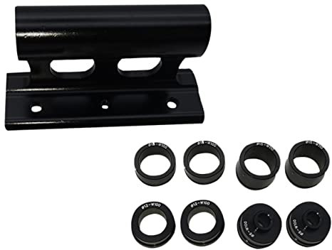 BCOATH 1satz Fahrrad Gabelhalterung Für Dachträger Schnell Abnehmbar Vielseitig Einsetzbar Für Transport Und Lagerung Geeignet Für Garage Und Auto Schwarz