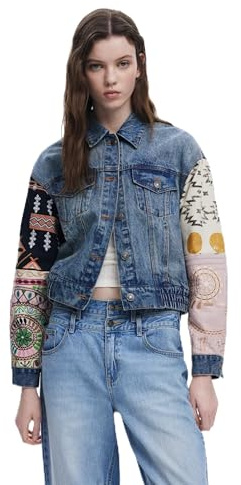 Desigual CHAQT_CASSID, 5053 DENIM MEDIUM WASH, XS