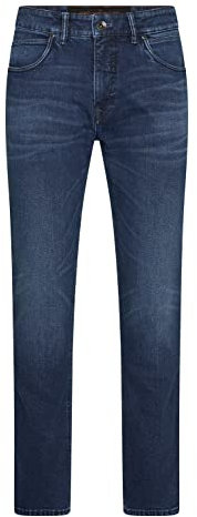 Atelier GARDEUR Herren Hose Dark Stone Used(7168)(Herstellergröße: 38/34)
