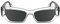 KARL LAGERFELD Unisex KL6160S Sonnenbrille, Crystal, Einheitsgröße