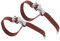 FLCPJGV 2 stück Trockenbau Stelzen Bein Band Straps Stelzen Zubehör Rot für Clown Leistung